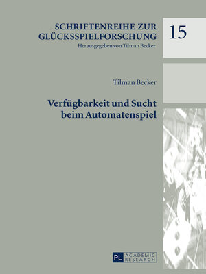 cover image of Verfügbarkeit und Sucht beim Automatenspiel